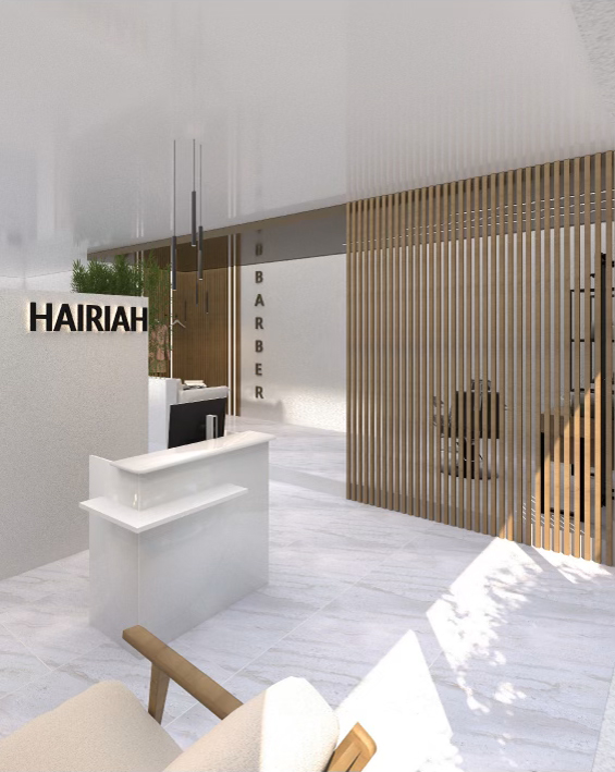 Hairiah Studio – moderní interiér salónu